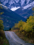 Road to Red Rock Canyon, Waterton Lakes National Park, Alberta, Canada
