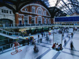 Buy Inside the Bustling Liverpool Station - London, England at AllPosters.com