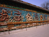 Buy Nine Dragon Wall at Beihai Park, Beijing, China at AllPosters.com