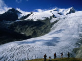 Buy Schlaten Glacier on Grossvenediger Mountain from Alte Prager Hut, Hohe Tauren Nat. Park Austria at AllPosters.com
