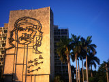 Sculpture of Che Guevara in the Plaza De La Revolucion, Havana, Cuba