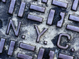 Personnel Hole Cover, New York City, New York, USA