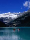 Buy Canoeing Lake Louise in the Canadian Rockies, Lake Louise, Alberta, Canada at AllPosters.com