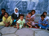 Children Outside Al Kufa Mosque, Al Kufah, an Najaf, Iraq