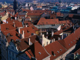 Buy Rooftops of the Historic City, Prague, Central Bohemia, Czech Republic at AllPosters.com