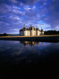 Buy Chateau De Chambord Reflected in Moat, Chambord, France at AllPosters.com