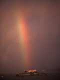 Rainbow Over Alcatraz Prison, San Francisco, USA
