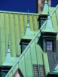 Buy Chateau-Style Copper Roof of Government Building on Place De La Gare, Quebec City, Canada at AllPosters.com