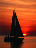Sailboat at Mindil Beach Darwin, Northern Territory, Australia