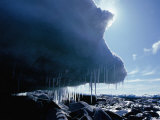 Buy Icicles Formed in Summer from Melt and Spray on Icebergs and Icecliffs, Antarctica at AllPosters.com