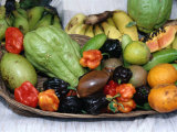 Display of Local Tropical Fruit, Martinique