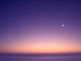 New Moon Over the Atlantic, Taghazout, Tiznit, Morocco