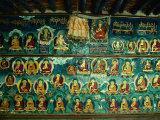 Buy Mural at Tashilhunpo Monastery Depicting Various Teachers, Buddhas and Deities, Shigatse, Tibet at AllPosters.com