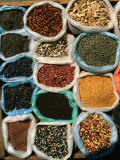 Buy Spices for Sale at Market, Pa-An, Hpa-An, Kayin State, Myanmar (Burma) at AllPosters.com