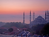 Sunrise Over the Blue Mosque, Istanbul, Turkey