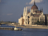 Buy Parliament and Danube, Budapest, Hungary at AllPosters.com