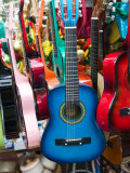 Toy Guitars, Olvera Street Market, El Pueblo de Los Angeles, Los Angeles, California, USA