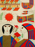 Llort Painting, Fernando Llort Gallery, San Salvador, El Salvador