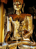 Buy Golden Buda of Shwedagon Pagoda, Yangon, Myanmar at AllPosters.com