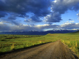Buy Gravel Road in the National Bison Range, Mission Mountains, Montana, USA at AllPosters.com
