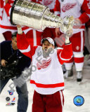 Tomas Holmstrom with the Stanley Cup, Game 6 of the 2008 NHL Stanley Cup Finals; #35