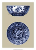 Porcelain in Blue and White I