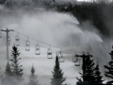 Buy Snow Guns Pump out Man-Made Snow at Bretton Woods Ski Area, New Hampshire, November 20, 2006 at AllPosters.com