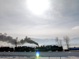 Buy The Olympic Flame Travels to Heber City from Soldier Hollow at AllPosters.com
