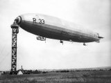 Buy The Airship R.33 is Pictured at Croydon, July 1921 at AllPosters.com