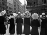Mad as a Hatter: Mannequins Modelling Hats for the 1966 Royal Ascot Festival, May 1966