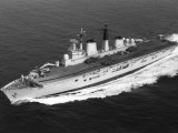 Buy Royal Navy Ships HMS Invincible Aircraft Carrier Sailing in the Northern Atlantic, October 1985 at AllPosters.com