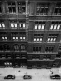 Buy Window Cleaner Looks Down from the Roof of the Central Hotel in Hope Street, Glasgow at AllPosters.com