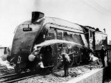 The Mallard Steam Train, World Record Holder for Steam Locomotives of 126 MPH in 1938