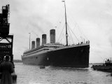 The RMS Olympic Sister Ship to the Titanic Arriving at Southampton Docks, 1925