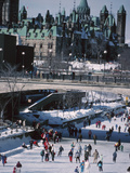 Buy Skating on the Rideau Canal - Ottawa, Ontario, Canada at AllPosters.com