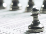 Silver Pawn on Newspaper Stock Market Report