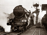 Steam Train Electric Coaling Installation and Inspection Pit at Kings Cross Station, September 1929