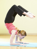 Woman Doing Yoga