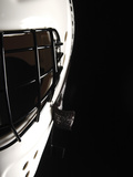 Black and White Goalie Mask