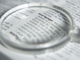 Definition of Mortgage with Magnifying Glass
