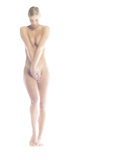 Nude Woman Covering Herself