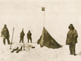 Scott's Team Arrive at the South Pole to Find That Amundsen's Crew Have Beaten Them to It