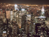 Buy Downtown City at Night at AllPosters.com
