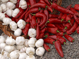 Garlic and Peppers
