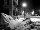 Snowy Night, Woodstock, Vermont, 1940