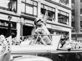Buy General Dwight D. Eisenhower in Parade, 1945 at AllPosters.com