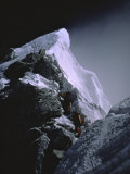 The Hillary Step at Dusk, Nepal