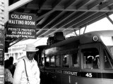 At the Bus Station in Durham, North Carolina