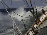 Sailboat in Rough Water, Ticonderoga Race