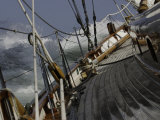 Sailboat in Rough Water, Ticonderoga Race